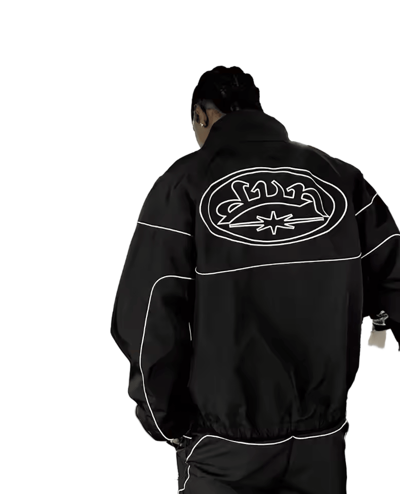 Felpa Zip Track By Dn.