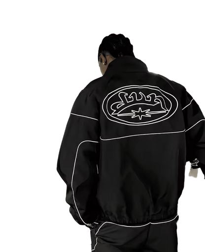 Felpa Zip Track By Dn.