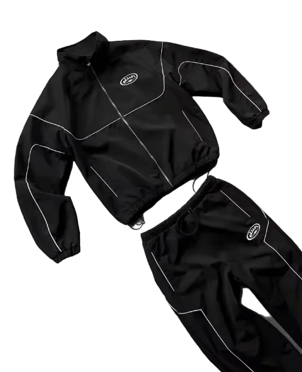 Felpa Zip Track By Dn.